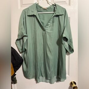 Eesome Sage Green Blouse